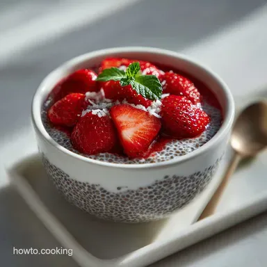 Chia Seed Pudding: Overnight Prep Recipe Card
