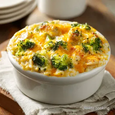 Chicken Broccoli Rice Casserole in 50 Minutes