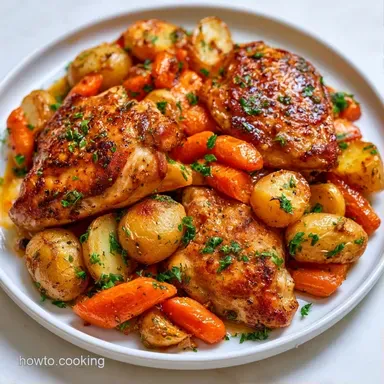 Chicken Thighs and Potatoes: Dutch Oven Recipe Card