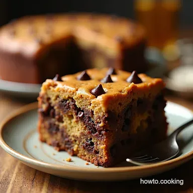 Chocolate Chip Coffee Cake Wake Up Smell the Deliciousness Recipe Card