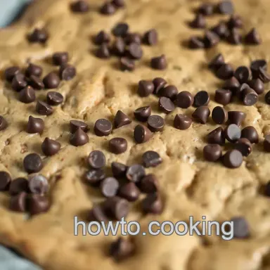 Easy Chocolate Chip Cookie Bark Delight: A Family Favorite Treat Recipe Card