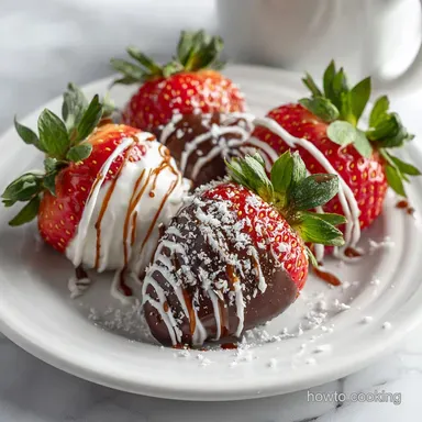 Chocolate Covered Strawberries: Velvety Finish Recipe Card