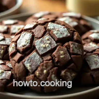Best Crinkle Cookie Recipe? Fudgy Chocolate Delight! Recipe Card
