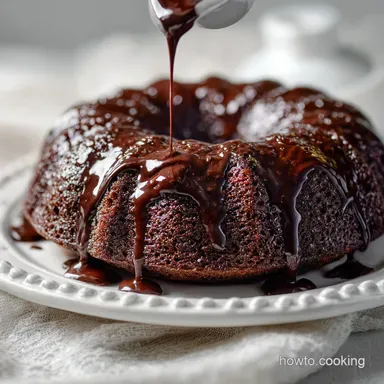 Chocolate Mayonnaise Cake for 12 Servings