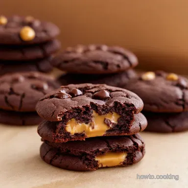 Chocolate PB No Bake Cookies My Easy Dream Recipe Recipe Card