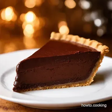Chocolate Silk Pie Recipe A Slice of Cocoa Heaven Recipe Card