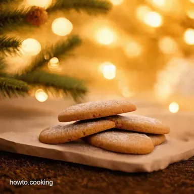 Christmas Spritz pressed cookie A Holiday Baking Classic Recipe Card
