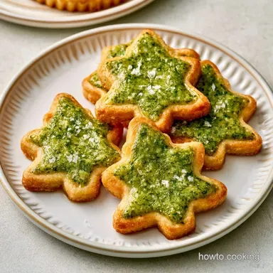 Christmas Tree Tarts Recipe Card