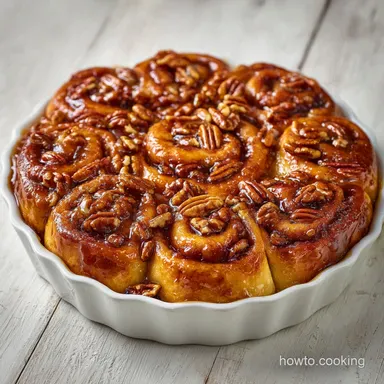 Cinnamon Roll Casserole Recipe for 10 Recipe Card