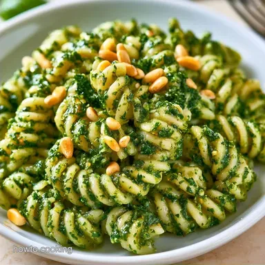 Classic Basil Pesto Pasta in 25 Minutes