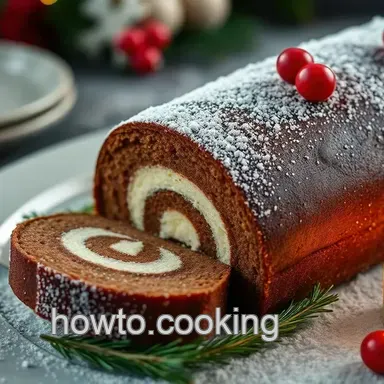 Classic Bûche de Noël Recipe: A Festive Yule Log Delight