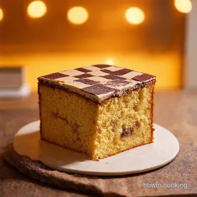 Checkerboard Cake A Showstopper Thats Easier Than You Think Recipe Card