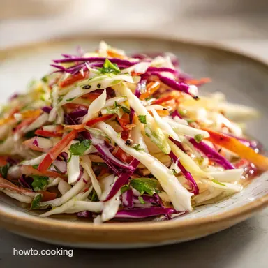 Classic Coleslaw with Mayo in 30 Minutes Recipe Card