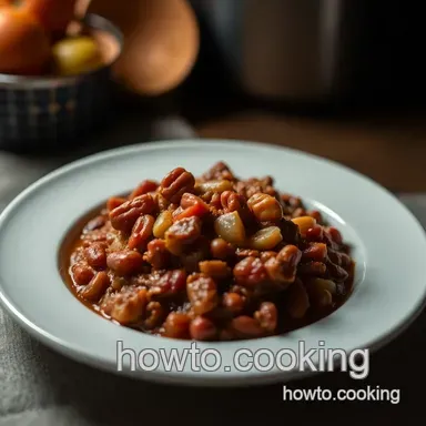 Classic Comfort: Easy One-Pot Chili Recipe for Cozy Nights Recipe Card
