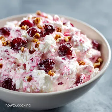 Cranberry Fluff Salad: The Easiest No-Bake Holiday Side Dish Recipe Card