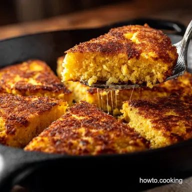 Cornmeal Mush Recipe The Golden Standard for Slicing and Frying Recipe Card