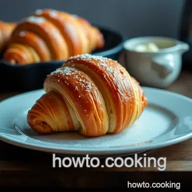 Classic French Croissants Recipe: Flaky, Buttery & Easy to Make Recipe Card