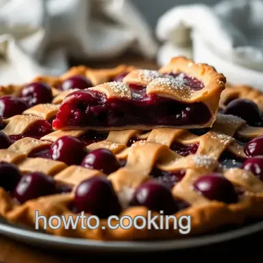 Classic Homemade Cherry Pie Recipe: A Slice of Joy Recipe Card