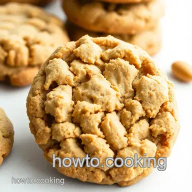 Grandma's Homemade Peanut Butter Cookies: Best Crumbly Resepi Recipe Card