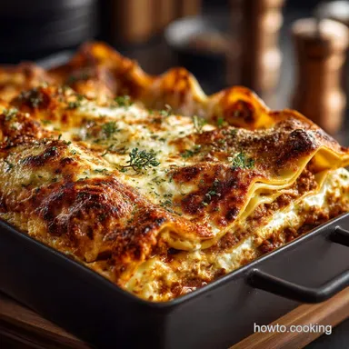 Sunday Best Traditional Lasagna Recipe Ragu B&eacute;chamel Recipe Card