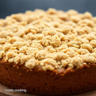 New York Crumb Cake Recipe: Easy, Buttery Perfection! Recipe Card