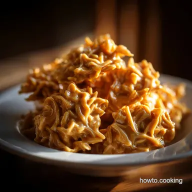 No Bake Haystack Cookies Easy 10Minute Butterscotch Treats Recipe Card