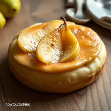 Pear Desserts: Classic Pear Frangipane - A Taste of Paris! Recipe Card