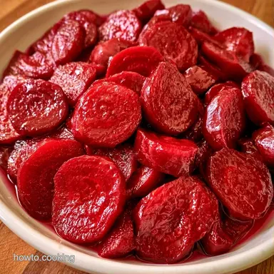 Pickled Beets with Cider Vinegar Recipe Card