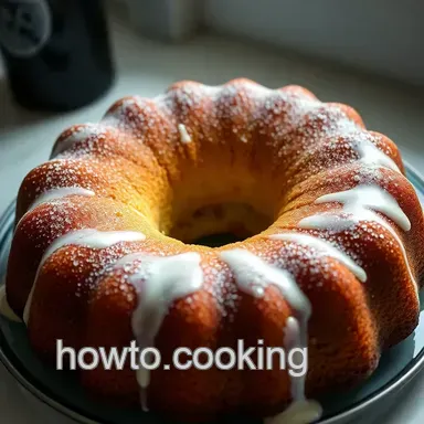 Delicious Classic Rum Cake Recipe: My Family&rsquo;s Tropical Favorite Recipe Card
