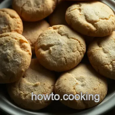 Classic Snickerdoodles: A Chewy Cinnamon-Sugar Delight presentation