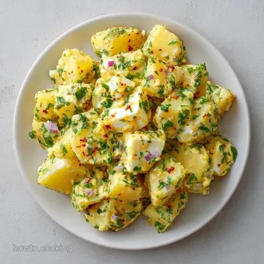 Classic Southern Potato Salad with Egg Recipe Card