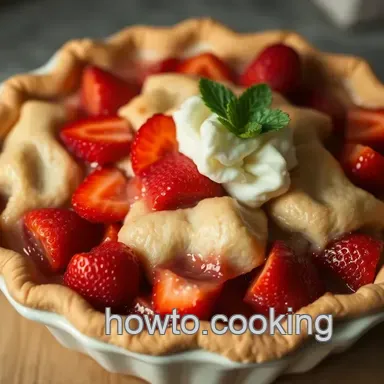 Classic Strawberry Rhubarb Pie Recipe: A Family Favorite Delight