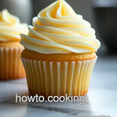 Classic Vanilla Cupcakes: Light Fluffy and Irresistibly Delicious presentation