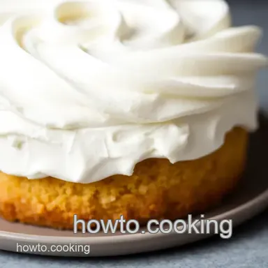 Cloud Nine Whipped Cream Frosting: Light & Stable! Recipe Card