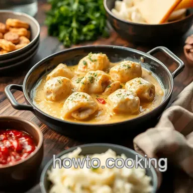 How to Cook Creamy Chicken in 30 Minutes: A Deliciously Easy Skillet Recipe Recipe Card