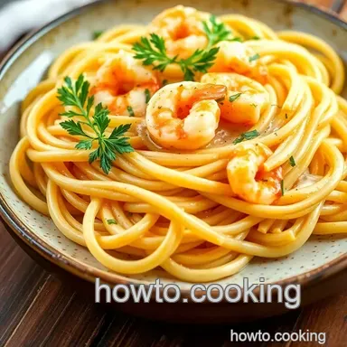 How to Cook Creamy Shrimp Fettuccine in 30 Minutes: A Delicious Weeknight Dinner Recipe Card