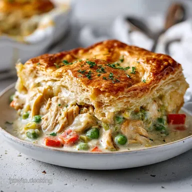 Costco Chicken Pot Pie: Flaky Crust