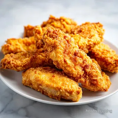 Country Fried Chicken for 4 Servings: Golden and Crispy