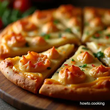 The Best Crab Rangoon Pizza Recipe Creamy Crispy Fusion Fun Recipe Card