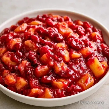 Cranberry Apple Jam in 50 Minutes Recipe Card