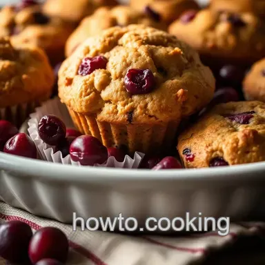 Irresistible Cranberry Muffins Recipe: A Festive Family Favorite! Recipe Card