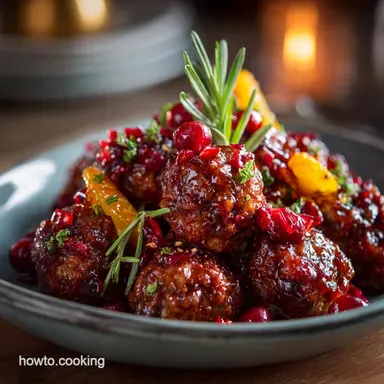 Christmas Cranberry Meatballs: The Best Zesty Orange Glazed Recipe