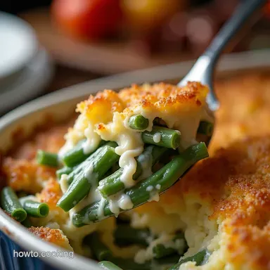 The Ultimate Cream Cheese Green Bean Casserole Recipe Recipe Card