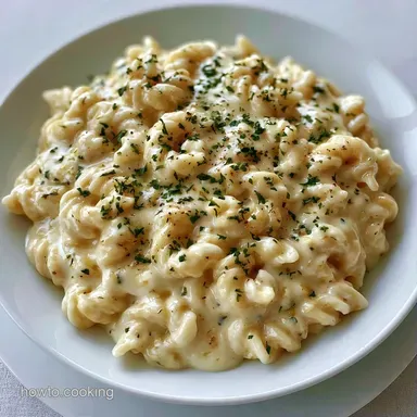 Cream Cheese Pasta Sauce in 15 Minutes Recipe Card