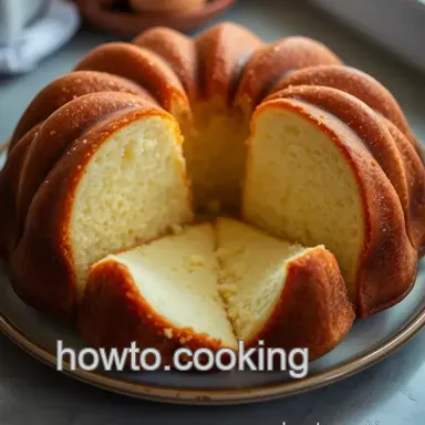 Cream Cheese Pound Cake: A Rich and Velvety Classic presentation