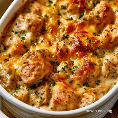 Chicken and Smoked Turkey Bake: 44 Min