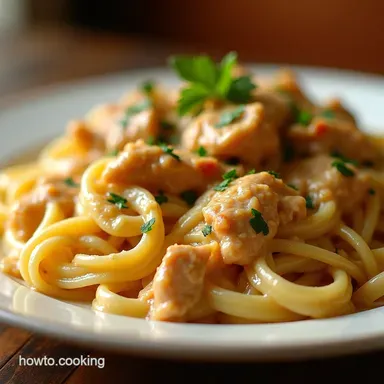 Bayou Bliss The Ultimate Creamy Cajun Chicken Pasta Recipe Card