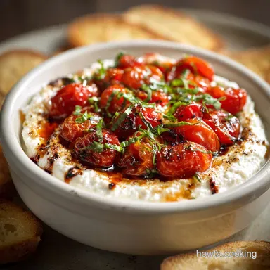 Caprese Dip: The Easy, Creamy Whipped Appetizer for Parties Recipe Card