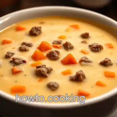 Creamy Cheeseburger Soup Recipe: Comfort in a Bowl for the Family
