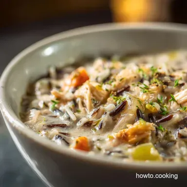 Chicken Wild Rice Soup: Rich Creamy Comfort Recipe Recipe Card